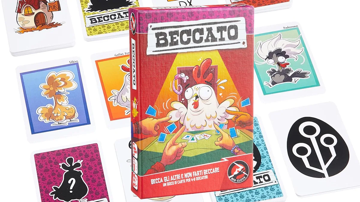 Beccato gioco di carte